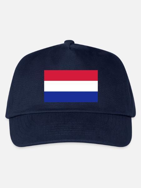 Netherlands, Niederlande - Kinder Basecap - Navy