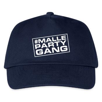 Malle Party Gang Saying - Kids’ Baseball Cap - navy - Front
