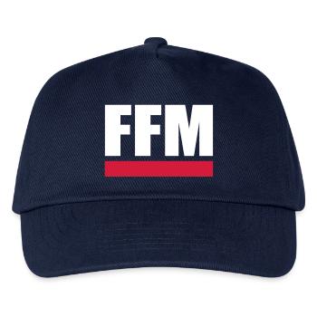 FFM - Frankfurt am Main - Kinder Basecap - Navy - Vorne