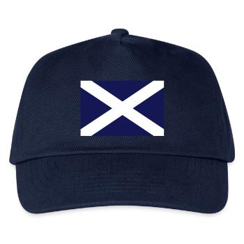 Flag Scotland - drapeau Ecosse - Schottland Flagge - Casquette de baseball Enfant - marine - Devant