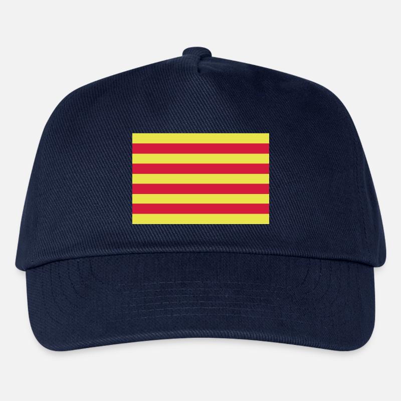 Bandera Catalunya - drapeau catalan - Casquette de baseball Enfant - marine