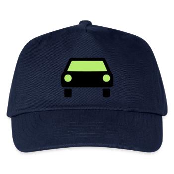 Auto Symbol - Kinder Basecap - Navy - Vorne