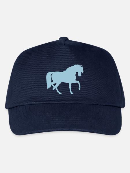 Pferd - Kinder Basecap - Navy