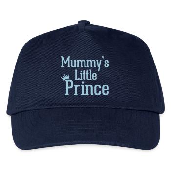 Mummy's Prince - Kids’ Baseball Cap - navy - Front