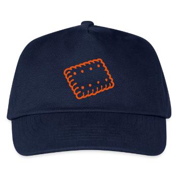 trockenen keks kuchen 0 - Kinder Basecap - Navy - Vorne
