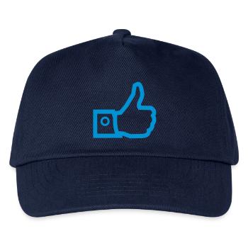 Thumbs up - I like - Kids’ Baseball Cap - navy - Front
