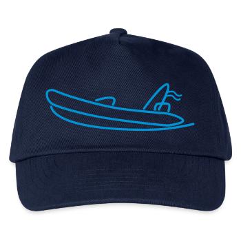 Logo - Kinder Basecap - Navy - Vorne