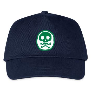 Skull and bones - Kids’ Baseball Cap - navy - Front