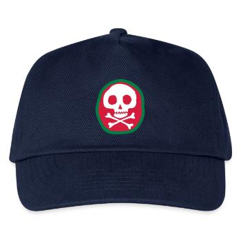 Skull and bones - Kids’ Baseball Cap - navy - Front