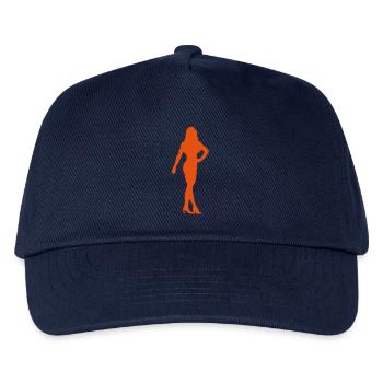 fitness10 bodybuilding woman woman - Kids’ Baseball Cap - navy - Front
