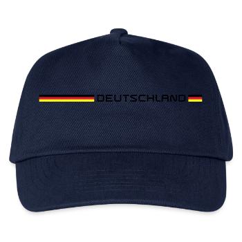 Deutschland - Kinder Basecap - Navy - Vorne