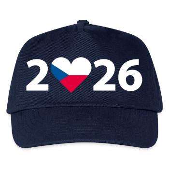 I love Czech Republic 2026, Vacation in Czech Republic 2026 - Kids’ Baseball Cap - navy - Front