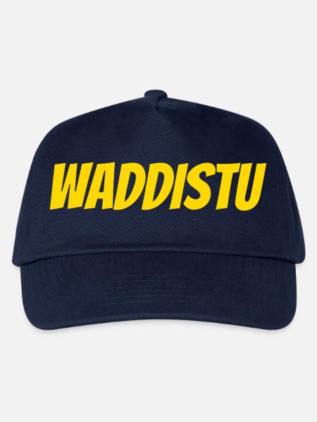 WADDISTU?! – Antwerpen Ongelofshirt - Kinder Basecap - Navy