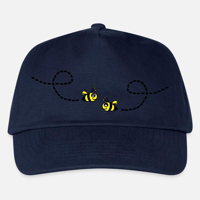 bienen - Kinder Basecap - Navy
