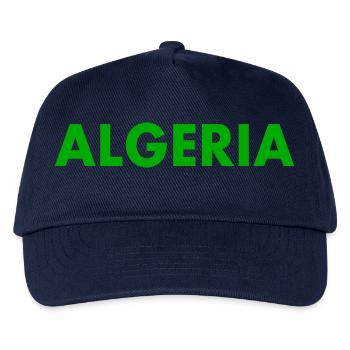 Algerien - Kinder Basecap - Navy - Vorne