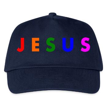 Jesus - Kinder Basecap - Navy - Vorne