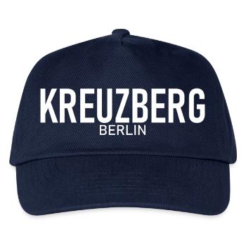 Kreuzberg - Berlin - Quartier - Allemagne - Casquette de baseball Enfant - marine - Devant