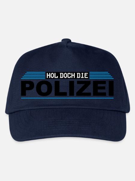 Hol doch die Polizei - Kinder Basecap - Navy