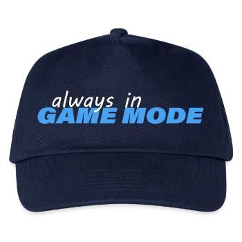 TOUJOURS EN MODE JEU - Casquette de baseball Enfant - marine - Devant