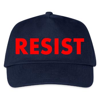 Resist - Kids’ Baseball Cap - navy - Front