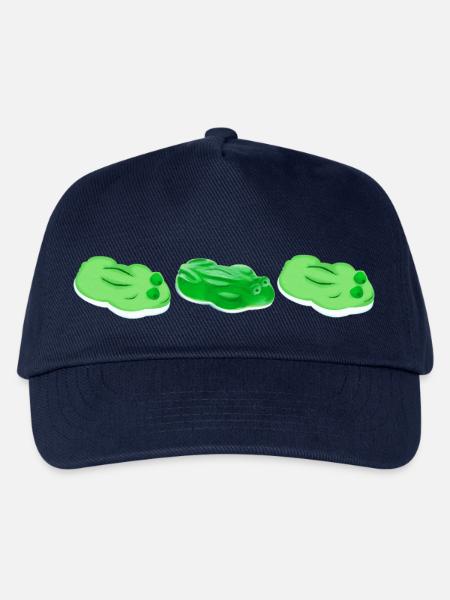 Süße Frösche gemischt - Kinder Basecap - Navy