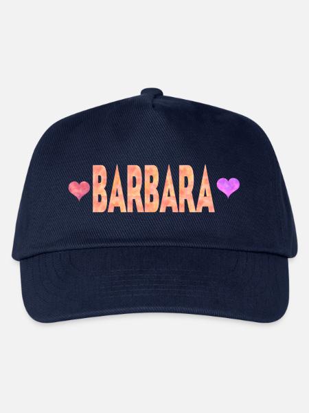 Barbara - Kinder Basecap - Navy
