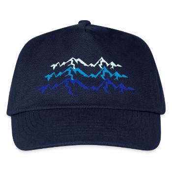 Hohe Schöne Berge - Kinder Basecap - Navy - Vorne