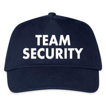 Team security - Kinder Basecap - Navy - Vorne