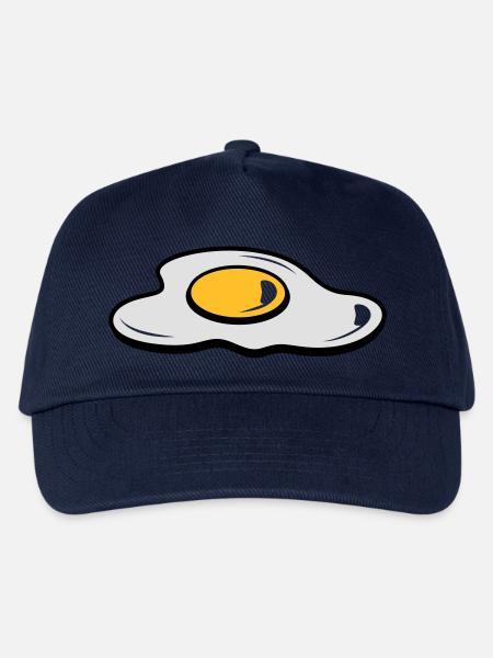Ein Spiegelei - Kinder Basecap - Navy