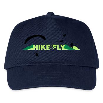 Hike & Fly - Kids’ Baseball Cap - navy - Front