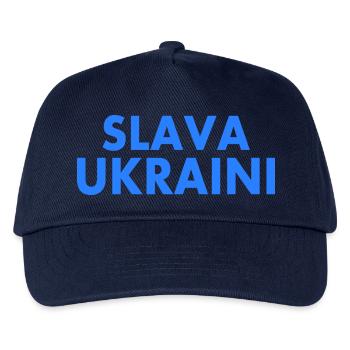Ukraine - Kinder Basecap - Navy - Vorne