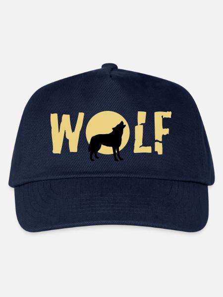 wolf_092011_c_2c - Kinder Basecap - Navy
