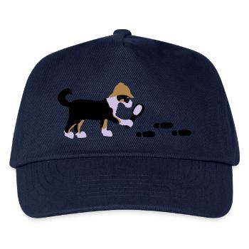 Search-and-rescue dog - Kids’ Baseball Cap - navy - Front