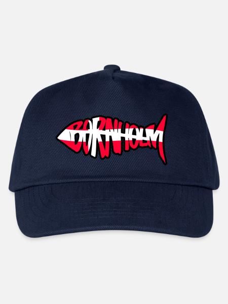 Bornholm Fisch - Kinder Basecap - Navy