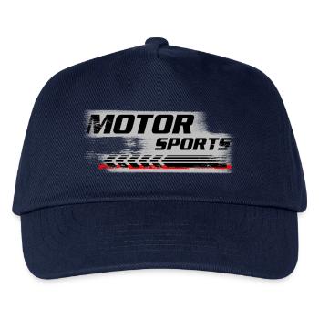 Motor Sports - Kinder Basecap - Navy - Vorne