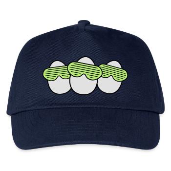Funky Egg Crew - Kinder Basecap - Navy - Vorne