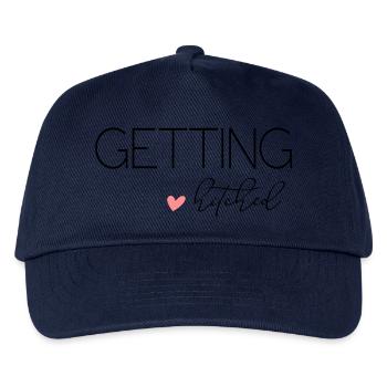 Getting Hitched! Personalisierbar - Kinder Basecap - Navy - Vorne