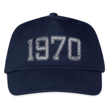 1970 Jahrgang - Kinder Basecap - Navy - Vorne