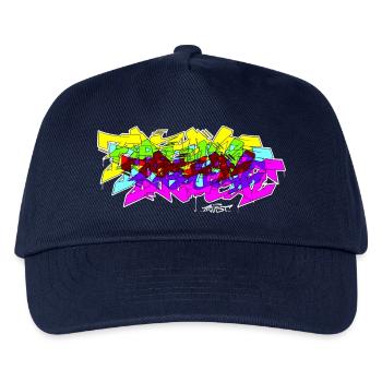 Spectrum Graffiti - Kids’ Baseball Cap - navy - Front