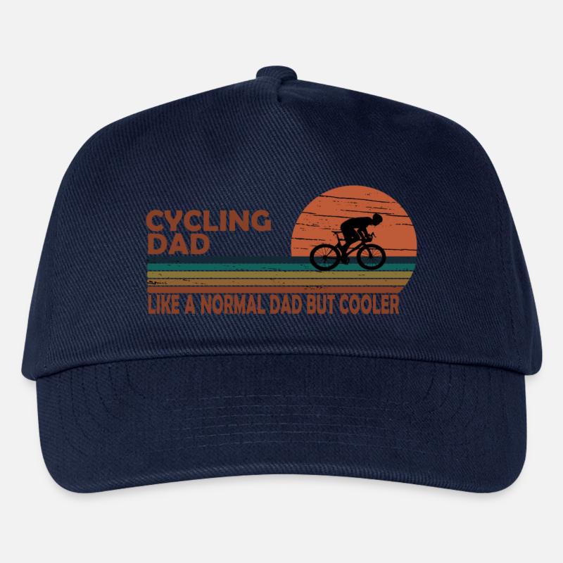 Radsport-Papa - Kinder Basecap - Navy