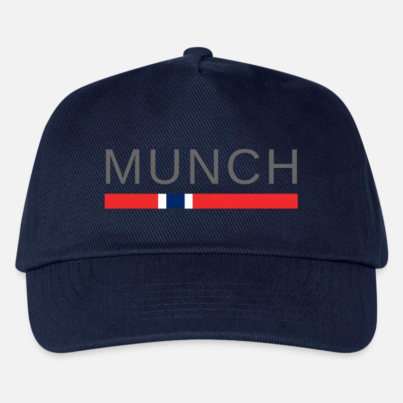 Munch Norwegen - Kinder Basecap - Navy