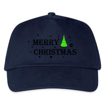 Merry Christmas - Kids’ Baseball Cap - navy - Front