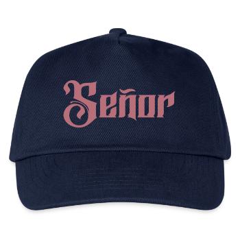 Señor Verlobungsbräutigam wird Hochzeitsfeier sein - Kinder Basecap - Navy - Vorne