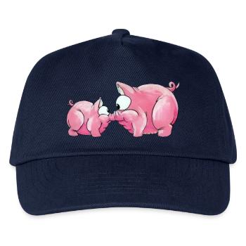 Piggies - Kids’ Baseball Cap - navy - Front