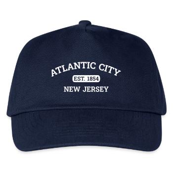 Atlantic City - New Jersey - Est. 1854 - America - Kids’ Baseball Cap - navy - Front