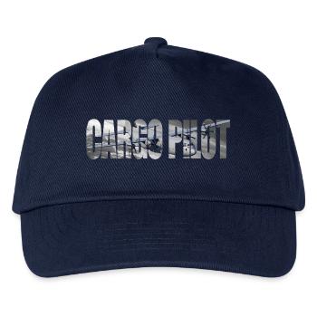Cargo pilot C-130 - Kids’ Baseball Cap - navy - Front