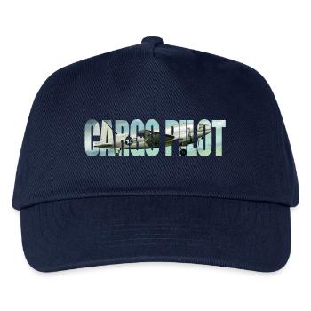Cargo pilot C-46 - Kids’ Baseball Cap - navy - Front