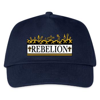 Rebellion - Kinder Basecap - Navy - Vorne