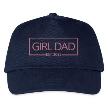 2023 Baby Shower Schwangerschaft Enthüllung - Kinder Basecap - Navy - Vorne