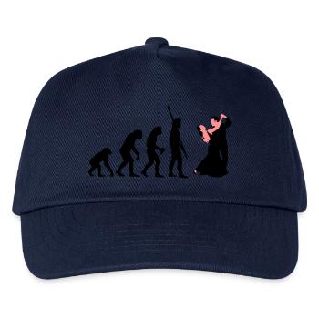 evolution_tanzpaar_a_2c - Kinder Basecap - Navy - Vorne
